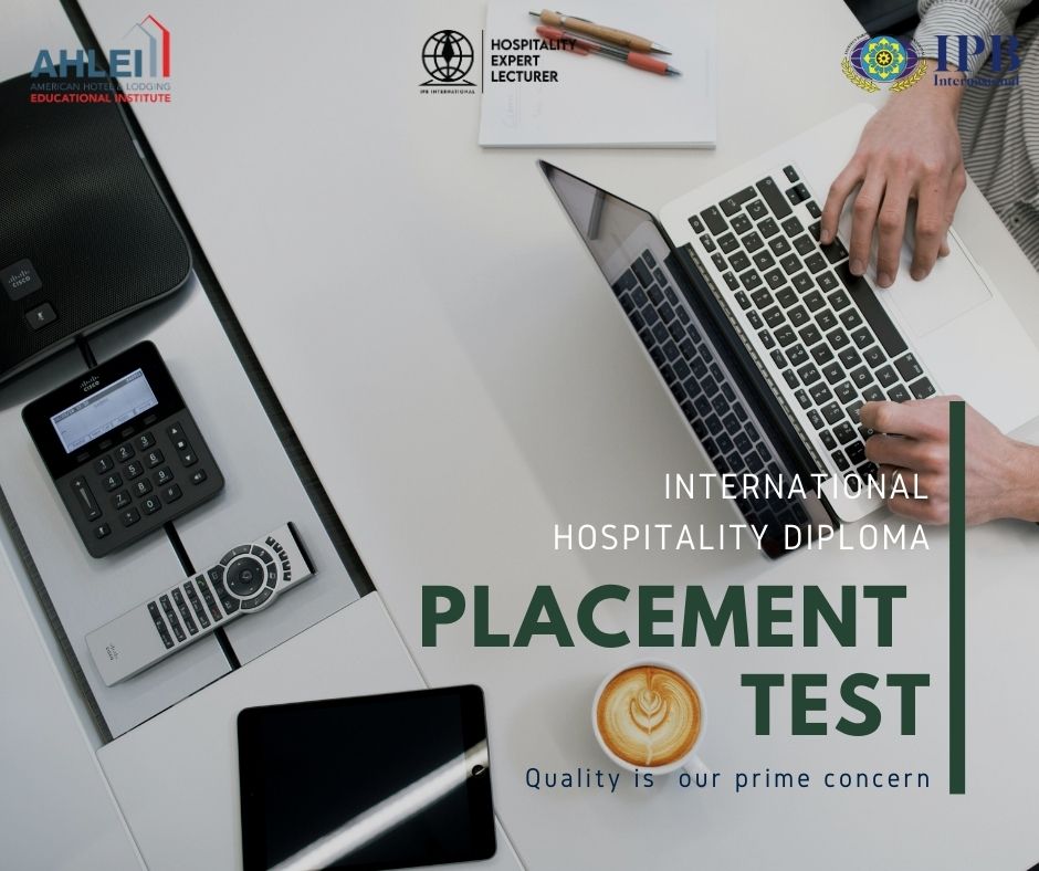 Placement Test_International Hospitality Diploma_Batch 2